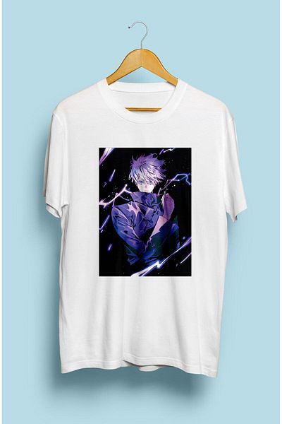 FULL TOLERANCE Jujutsu Kaisen Satoru Gojo (sensei) Anime Character Printed Design T-Shirt