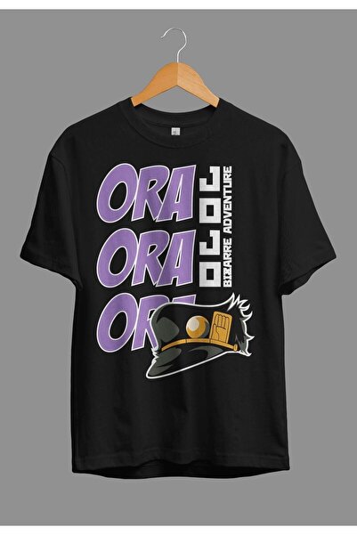 FULL TOLERANCE Tricou cu imprimeu oversize Jojo's Bizarre Adventure Anime...