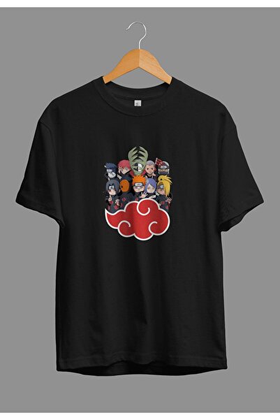 FULL TOLERANCE Μπλουζάκι με τυπωμένο προσαρμοσμένο σχέδιο με χαρακτήρες Narut...