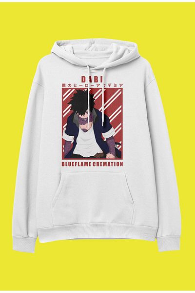 FULL TOLERANCE Oversize My Hero Academia Dabi V7 Προσαρμοσμένο σχέδιο Anime Φούτερ με κουκούλα