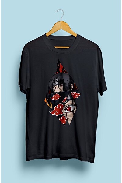FULL TOLERANCE Tricou imprimat cu design de caractere anime Uchiha Itachi Naruto