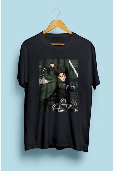 FULL TOLERANCE Επίθεση στον Titan Levi Ackerman Anime με τυπωμένο μπλουζάκι