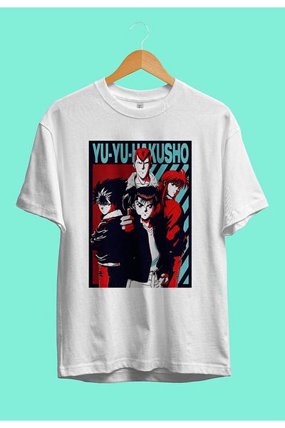 FULL TOLERANCE Υπερμεγέθη Yu Yu Hakusho V23 χαρακτήρες Μπλουζάκι Anime ειδικής σχεδίασης