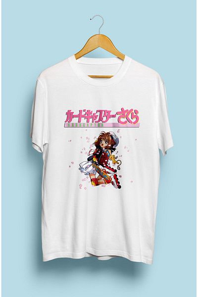 FULL TOLERANCE Μπλουζάκι Cardcaptor Sakura Anime Character με τυπωμένο προσαρμοσμένο σχέδιο
