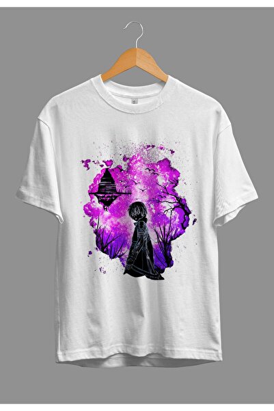 FULL TOLERANCE Tricou oversize Sword Art Online Kirito Anime Character imprimat