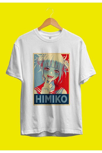 FULL TOLERANCE Μπλουζάκι Anime Oversize My Hero Academia Himiko Toga V3 Προσαρμοσμένο σχέδιο