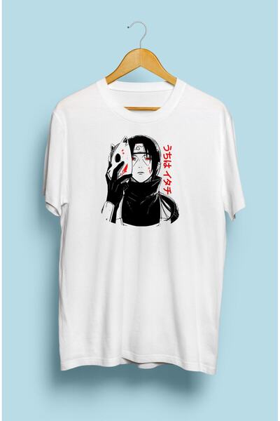FULL TOLERANCE Uchiha Itachi Naruto Anime Karakter Tasarım Baskılı Tişört