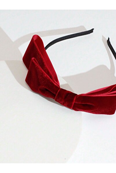 CSR AKSESUAR Kadife Fiyonk Taç