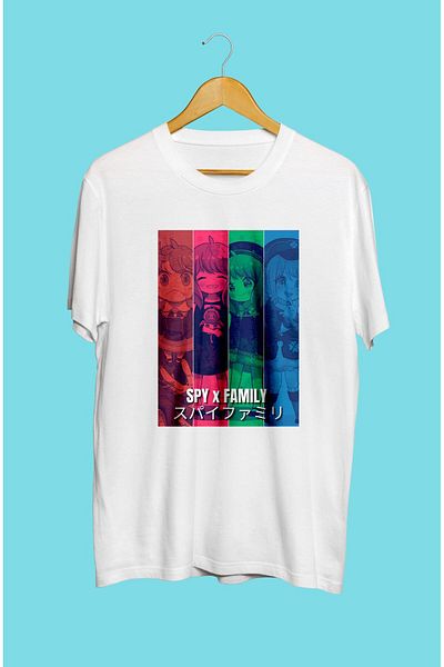 FULL TOLERANCE Μπλουζάκι Spy X Family Anya Forger Anime Character Printed Special Design T-shirt