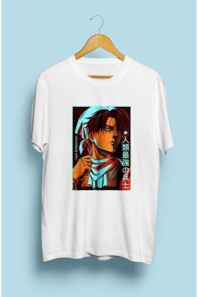 FULL TOLERANCE Επίθεση στον Titan Levi Ackerman Anime με τυπωμένο μπλουζάκι