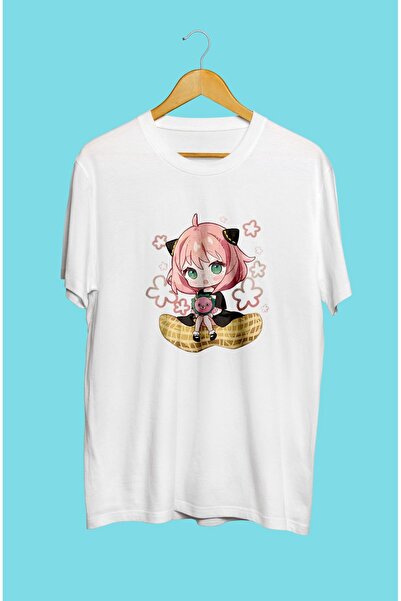 FULL TOLERANCE Spy X Family Anya Forger (φιστίκι) Μπλουζάκι με τυπωμένο χαρακ...