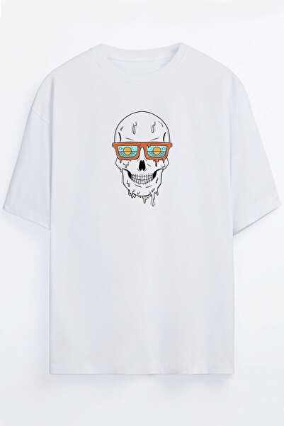 FULL TOLERANCE Μπλουζάκι με στάμπα με σχέδιο Skull Premium ποιότητας ύφασμα