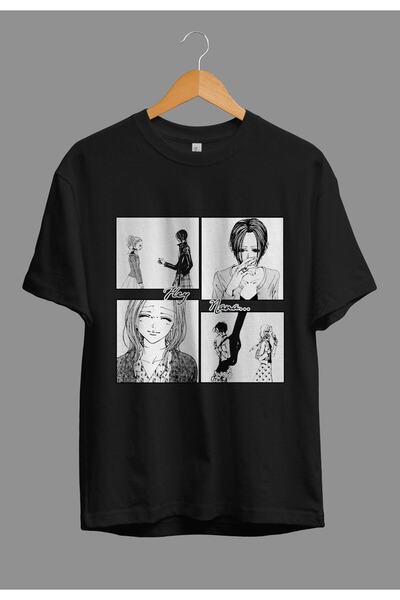 FULL TOLERANCE Tricou Oversize Black Stones Nana Special Design Anime