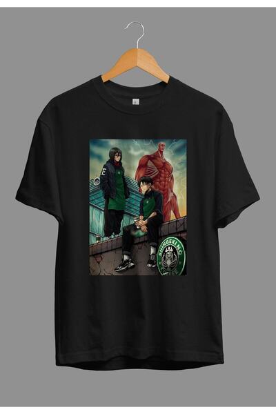 FULL TOLERANCE Μπλουζάκι με τυπωμένο σχέδιο χαρακτήρων Anime Attack On Titan ...