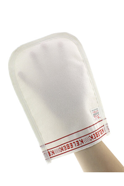 MİNAHOBİ حقيبة حمام سميكة باللون الأبيض على شكل فراشة