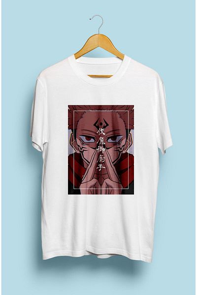 FULL TOLERANCE Tricou cu design imprimat Jujutsu Kaisen Sukuna
