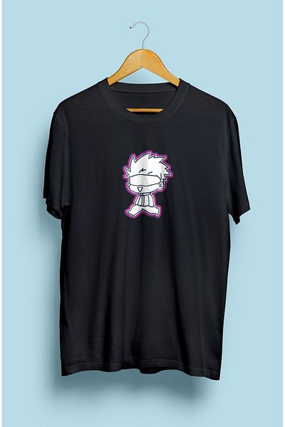 FULL TOLERANCE Jujutsu Kaisen Minimalist Satoru Gojo (sensei) Anime Character Printed Design T-Shirt