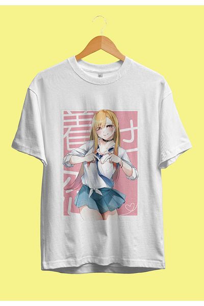 FULL TOLERANCE Oversize My Dress Up Darling Marin Kitagawa Μπλουζάκι Anime ειδικής σχεδίασης