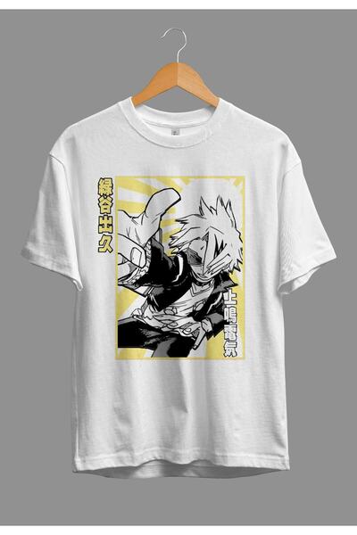 FULL TOLERANCE Μπλουζάκι με τυπωμένο προσαρμοσμένο σχέδιο Oversize My Hero Ac...