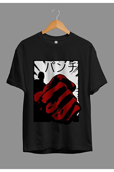 FULL TOLERANCE Oversize One Punch Man Saitama (πρόσωπο) Anime Character Print...