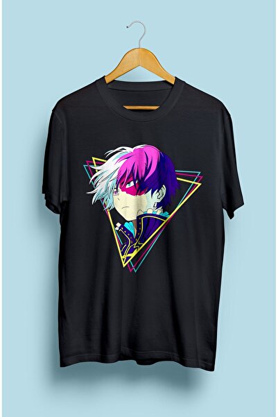 FULL TOLERANCE My Hero Academia Shoto Todoroki (νέον) Μπλουζάκι με τυπωμένο χ...