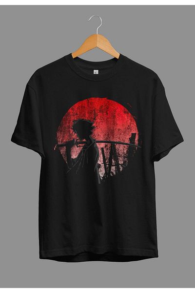 FULL TOLERANCE Υπερμεγέθη Samurai Champloo Mugen Μπλουζάκι Anime Ειδικού Σχεδιασμού