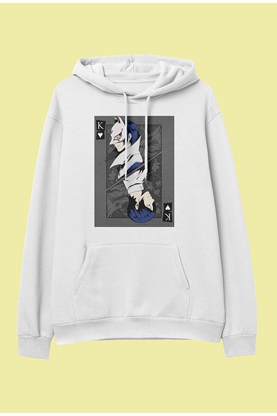FULL TOLERANCE Oversize Megami Tensei Ren Amamiya (joker) Special Design Anime Hooded Sweatshirt Hoodie
