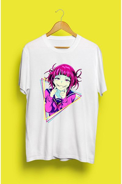 FULL TOLERANCE Tricou Anime My Hero Academia Himiko Toga V18 cu design exclusivist