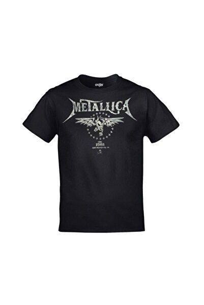 FULL TOLERANCE Μπλουζάκι Unisex Black Metallica Est 1981 με στάμπα