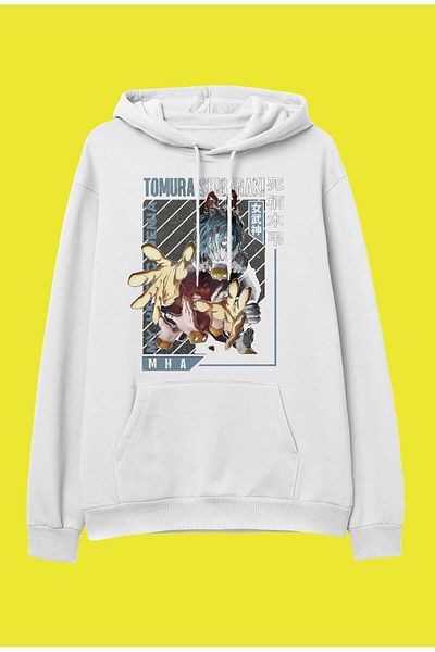 FULL TOLERANCE Oversize My Hero Academia Tomura Shigaraki V14 Προσαρμοσμένο σχέδιο Anime Φούτερ με κουκούλα