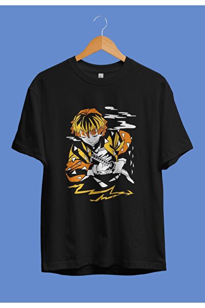 FULL TOLERANCE Μπλουζάκι Anime Oversize Demon Slayer Zenitsu Special Design