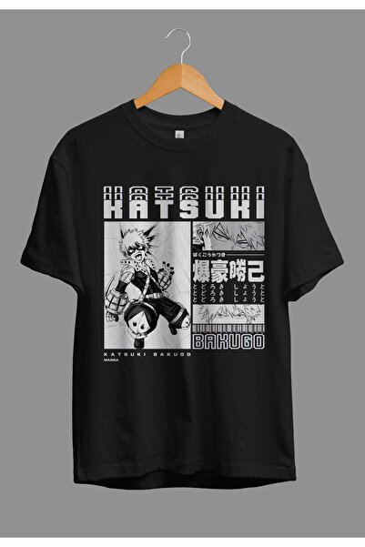 FULL TOLERANCE Μπλουζάκι με τυπωμένο προσαρμοσμένο σχέδιο Oversize My Hero Ac...