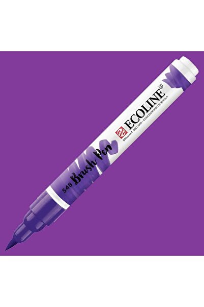 Talens Ecoline Brush Pen Brush Tip Pen 548 Blue Violet