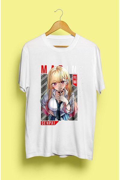 FULL TOLERANCE My Dress Up Αγαπητέ Marin Kitagawa T-Shirt Anime Προσαρμοσμένης Σχεδίασης