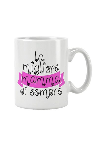 qoeuyl boutique La Migliore Mamma Di Sempre Mother's Day Birthday Mom Gift Printed Mug Cup