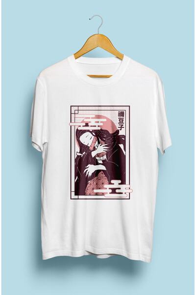 FULL TOLERANCE Μπλουζάκι με στάμπα χαρακτήρων Anime Demon Slayer Nezuko Kamado