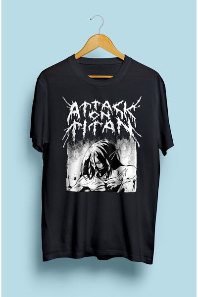 FULL TOLERANCE Επίθεση στον Titan Eren Yeager Τυπωμένο μπλουζάκι με χαρακτήρε...