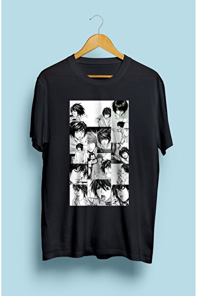 FULL TOLERANCE Death Note L Anime Character Μπλουζάκι με τυπωμένο προσαρμοσμέ...