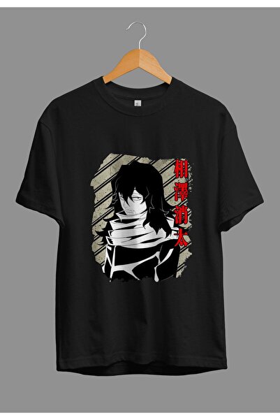 FULL TOLERANCE Tricou oversize My Hero Academia Shota Aizawa cu caracter spec...