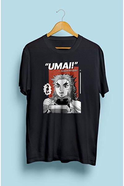 FULL TOLERANCE Demon Slayer Rengoku (umai) Μπλουζάκι Anime Προσαρμοσμένου Σχε...