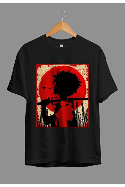 FULL TOLERANCE Υπερμεγέθη Samurai Champloo Mugen Μπλουζάκι Anime Ειδικού Σχεδ...