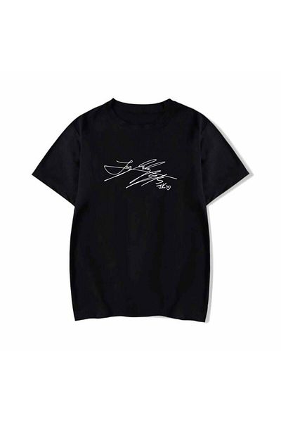 FULL TOLERANCE Μπλουζάκι με υπογραφή Bts Jungkook Unisex Μαύρο