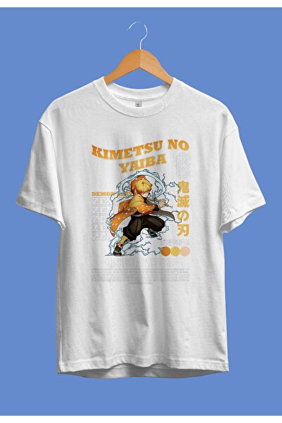 FULL TOLERANCE Μπλουζάκι Anime Oversieze Demon Slayer Zenitsu Special Design