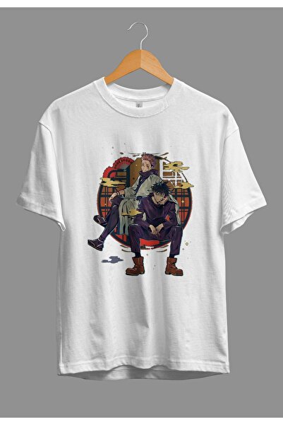 FULL TOLERANCE Tricou oversize Jujutsu Kaisen Megumi Fushiguro și Yuji Itador...