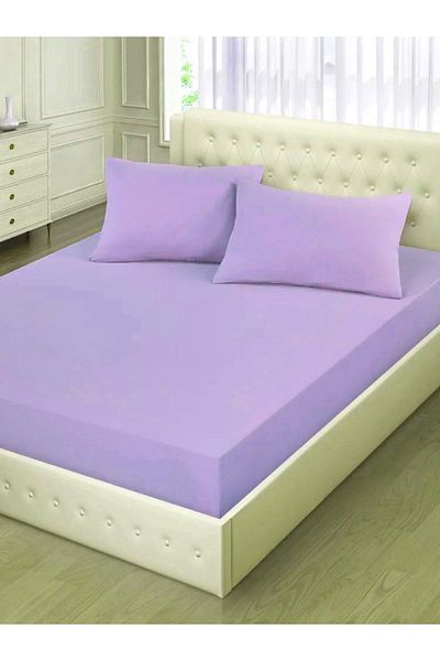 MERTİM Double Elastic Fabric Sheet + 2 Pillowcases