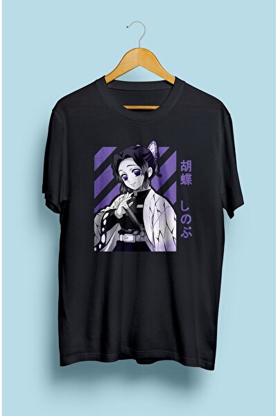 FULL TOLERANCE Oversize Demon Slayer Shinobu Kocho Özel Tasarım Anime Tişört