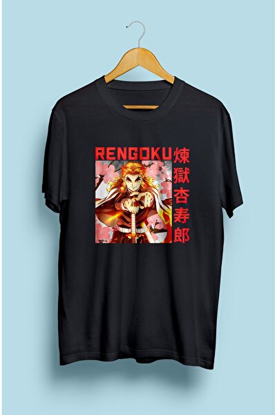 FULL TOLERANCE Demon Slayer Rengoku Μπλουζάκι Anime Ειδικού Σχεδιασμού