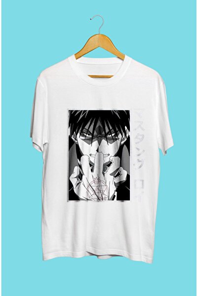 FULL TOLERANCE Full Metal Alchemist Roy Mustang Anime Character Μπλουζάκι με ...