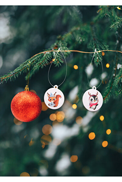 Antika Design Ornament pentru brad de Crăciun 12 bucăți cu imprimeu obiecte î...