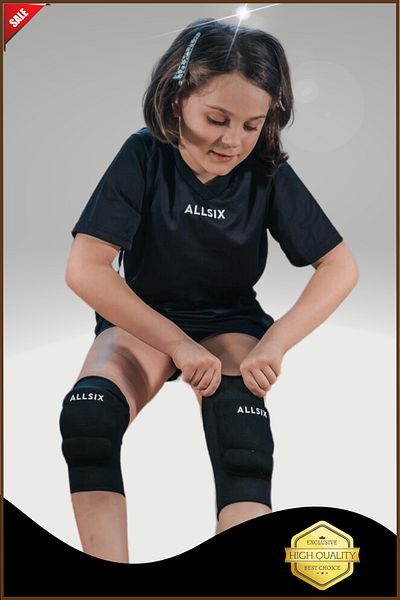 Overpet Volleyball Knee Pad VKP100 Model Black Color Volleyball Knee Pad